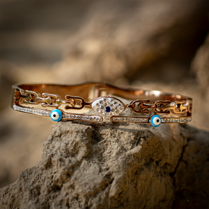Khushy's Evil Eye Protection Kada: Fashion meets Spiritual Shielding